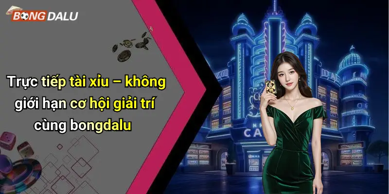 Trực tiếp tài xỉu – không giới hạn cơ hội giải trí cùng bongdalu