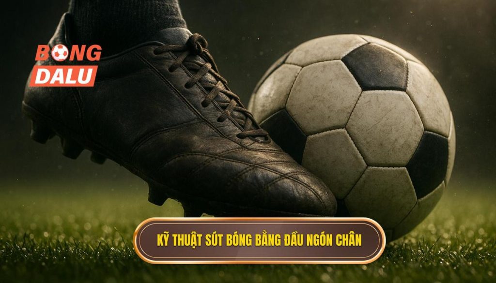 Kỹ thuật sút bóng bằng đầu ngón chân