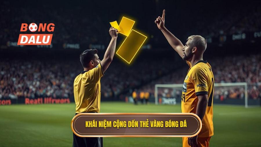 1. Khái niệm cộng dồn thẻ vàng bóng đá