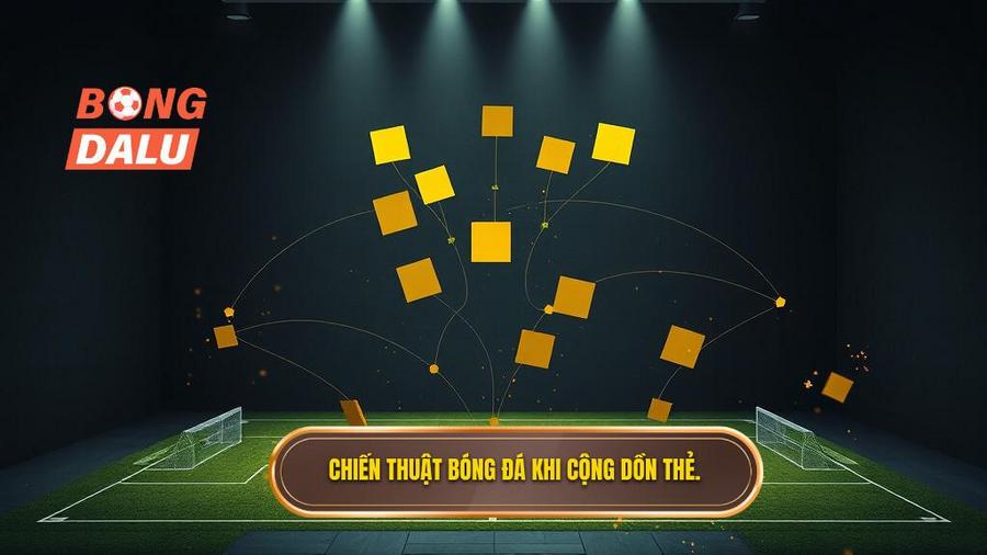 3. Chiến thuật bóng đá khi cộng dồn thẻ.