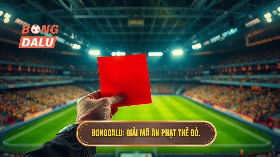 Bongdalu_ Giải mã án phạt thẻ đỏ.