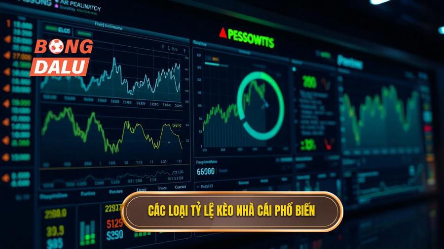 2. Các loại tỷ lệ phổ biến trên bảng kèo nhà cái chính thức