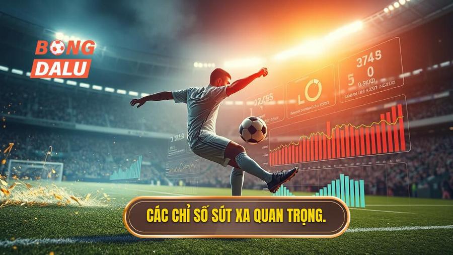 Các chỉ số sút xa cần quan tâm khi soi kèo