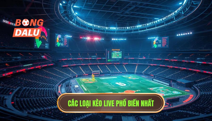 Các loại kèo live phổ biến nhất hiện nay