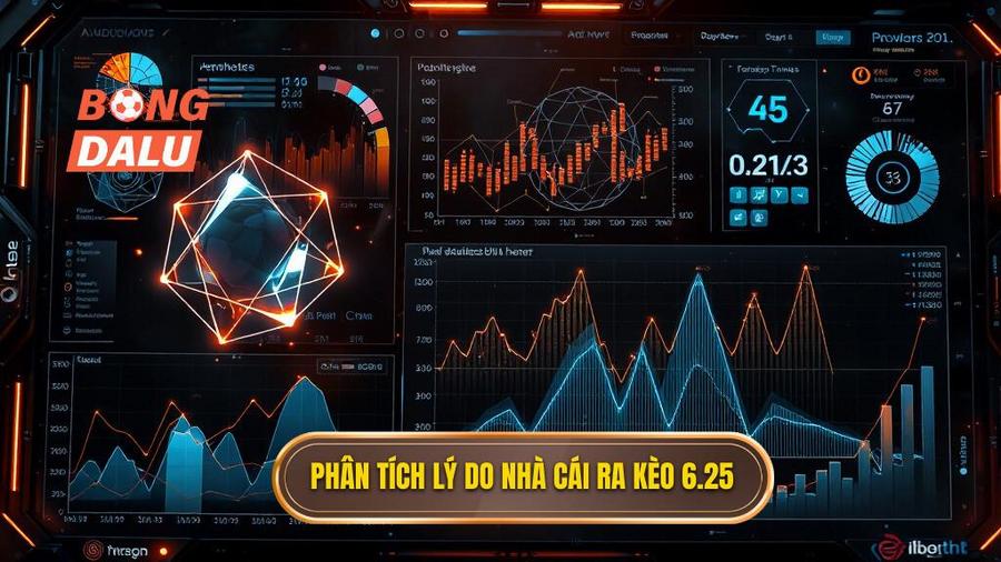 Phân tích đa chiều: Tại sao nhà cái đưa ra kèo 6.25?