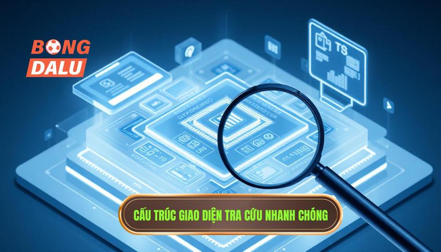 Cấu trúc giao diện tra cứu nhanh chóng